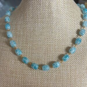 Chic Turquoise Beaded Necklace